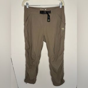 Mountain Hardwear hiking Pants Mens Tan Khaki size M